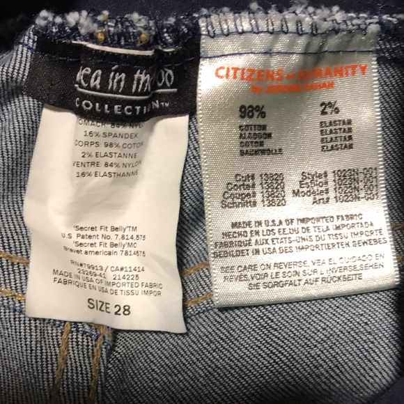 A Pea in the Pod Maternity jeans. Size 28 - Picture 6 of 6